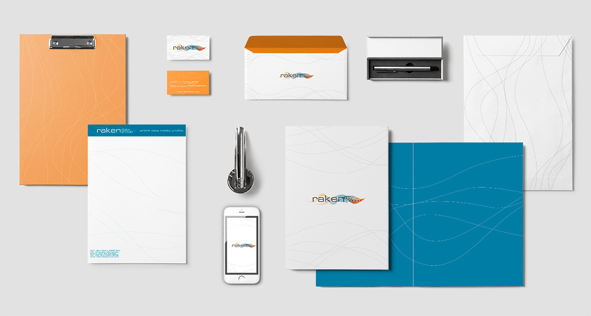 Raken Data Group - Branding + Web Design - Dosmaquinas: Design Studio